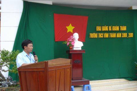 Lễ Khai giảng và khánh thành trường Năm 2009